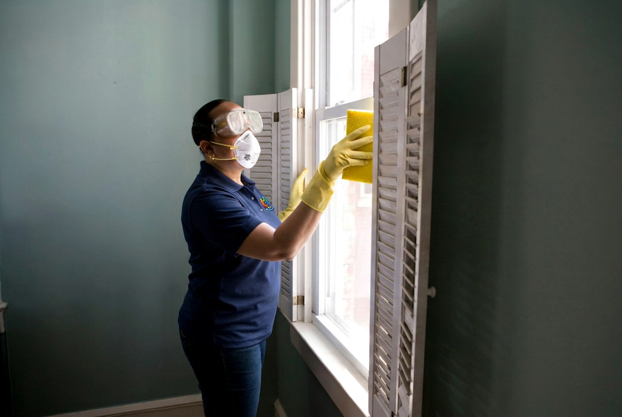 Professional cleaning and restoration service